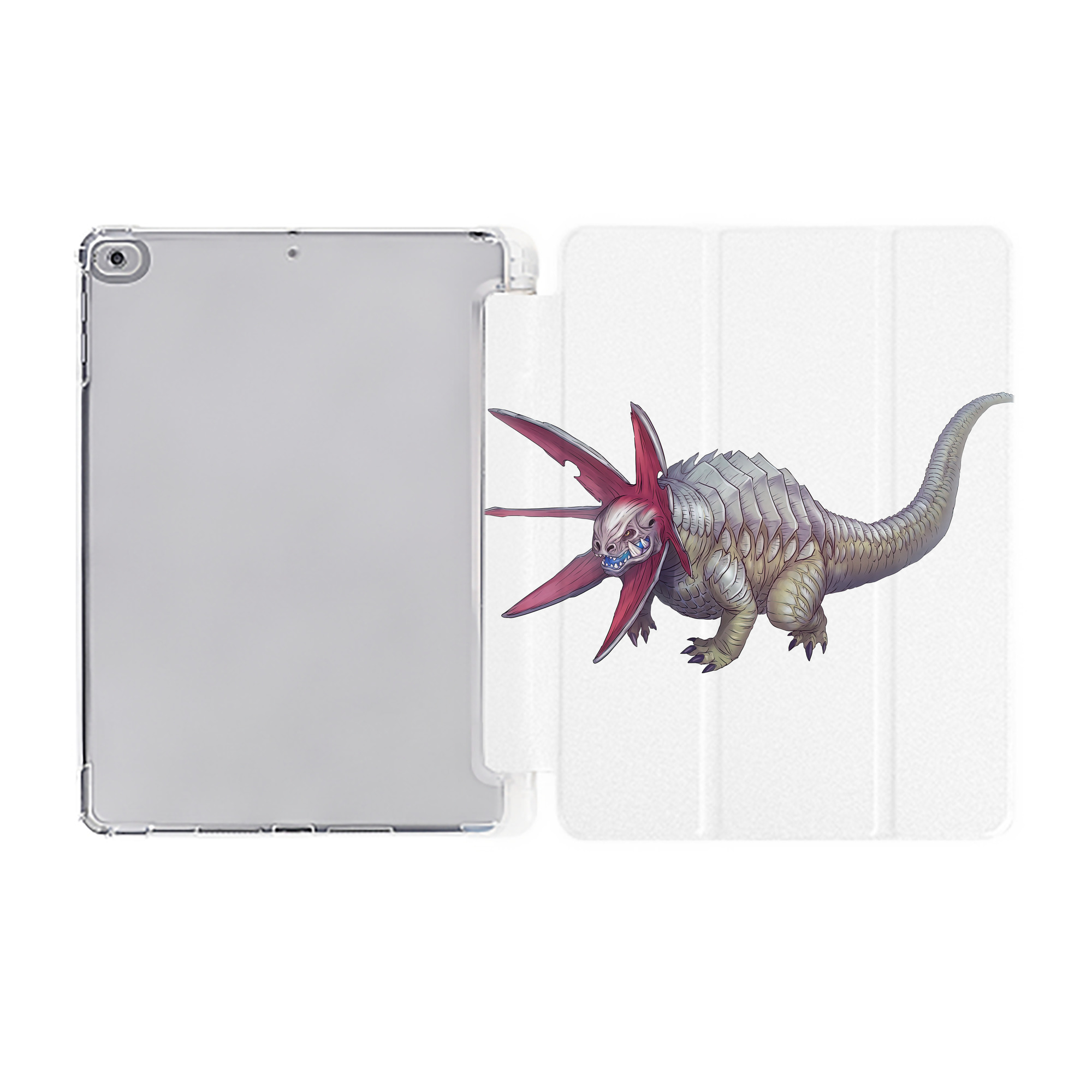 （画像用） ウルトラマン Ultraman IPad ケース ペン収納付き 三つ折りスタンド PUレザー×シリコン 対応機種9.5/10.5/10.9インチ